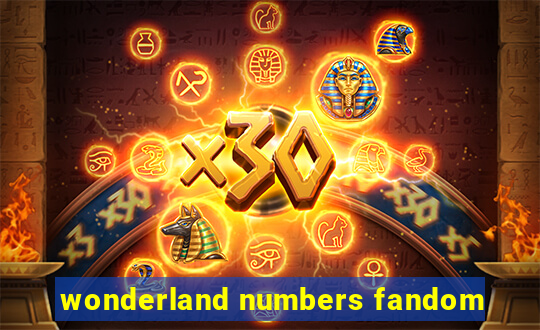 wonderland numbers fandom