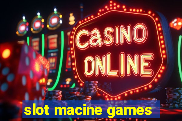 slot macine games