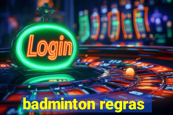 badminton regras