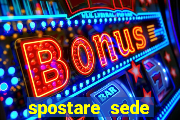 spostare sede legale a bologna