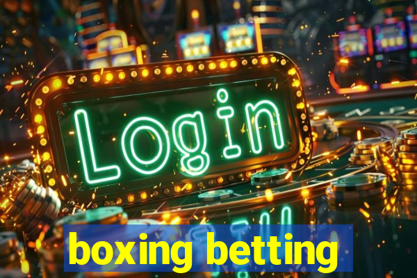 boxing betting