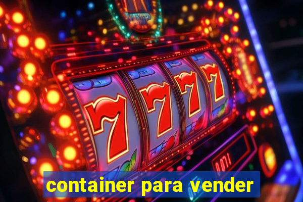 container para vender