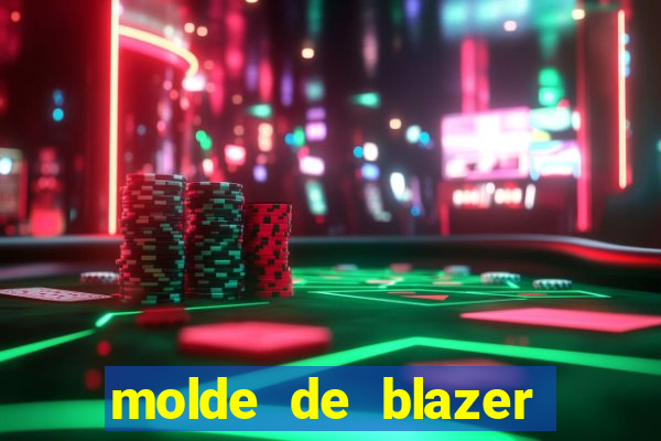 molde de blazer masculino para imprimir