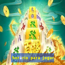 horário para jogar fortune dragon