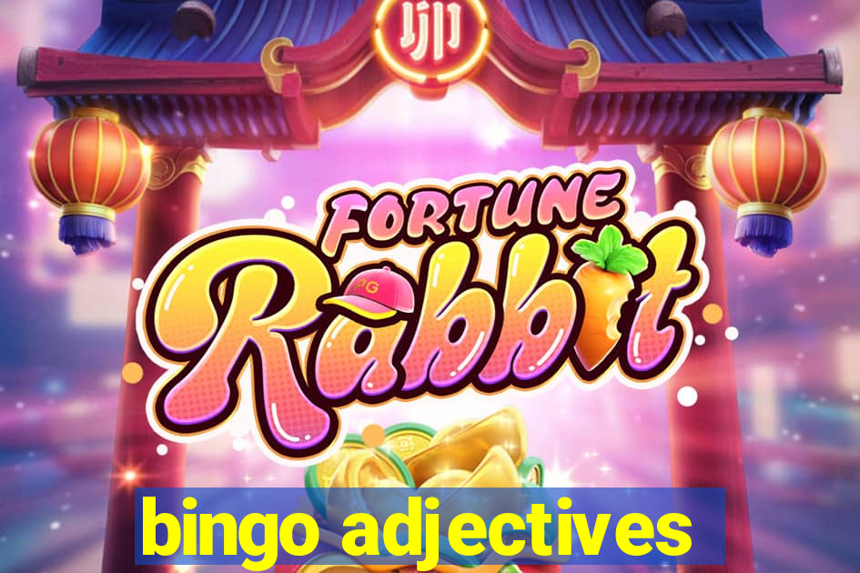 bingo adjectives