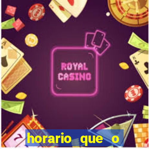 horario que o fortune tiger paga