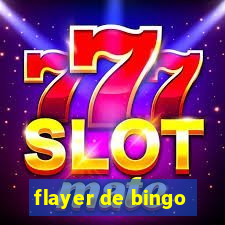 flayer de bingo