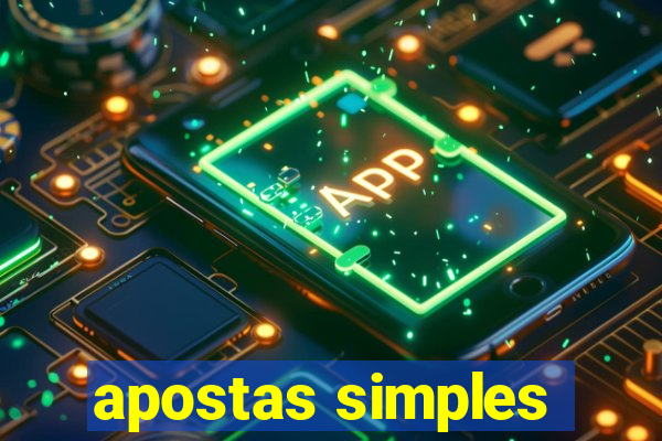 apostas simples