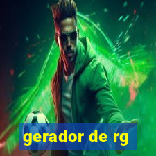 gerador de rg