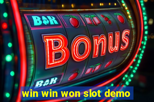 win win won slot demo