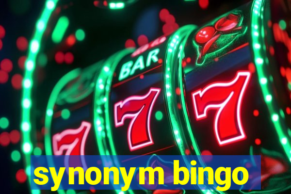 synonym bingo