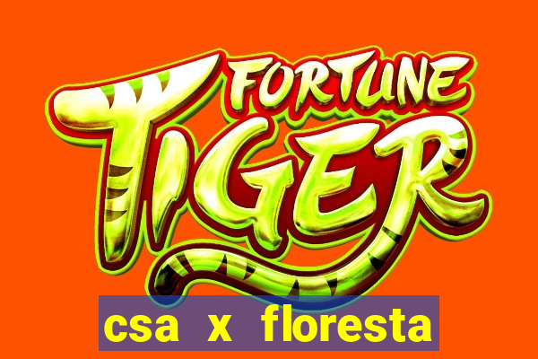 csa x floresta onde assistir