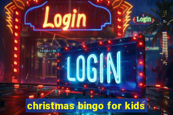 christmas bingo for kids