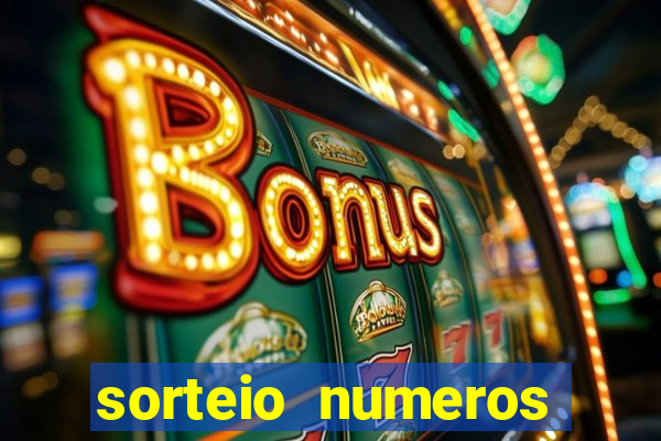 sorteio numeros bingo online