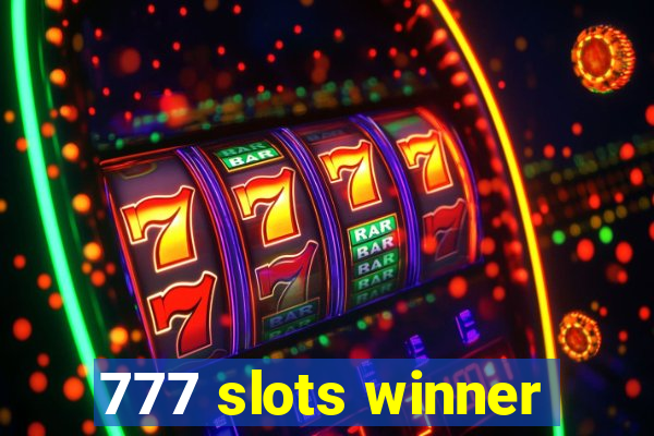 777 slots winner