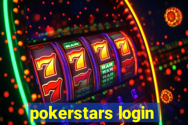 pokerstars login