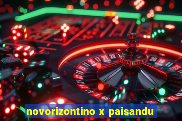 novorizontino x paisandu