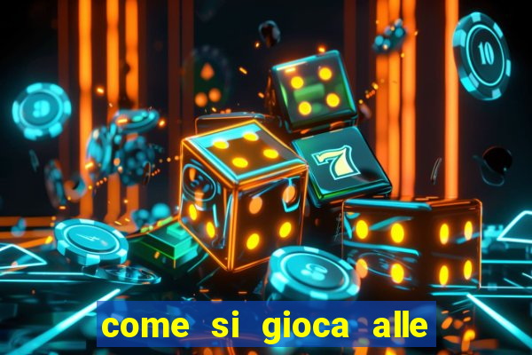 come si gioca alle slot machine online