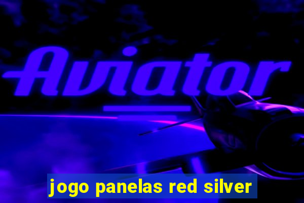 jogo panelas red silver