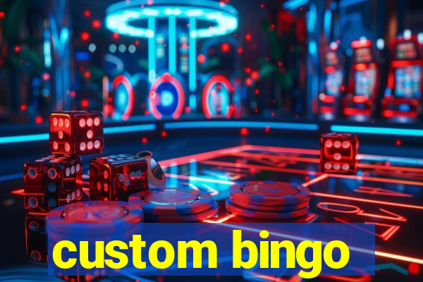 custom bingo