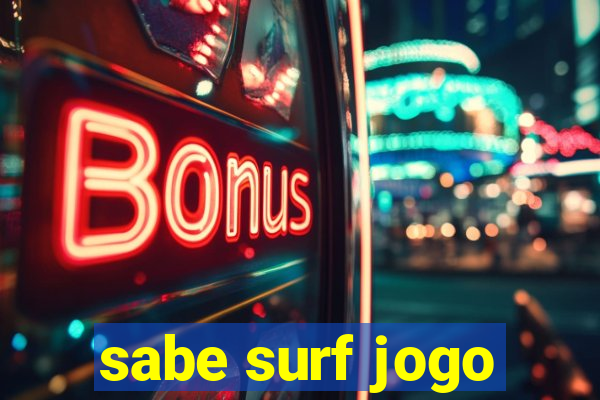 sabe surf jogo