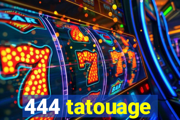 444 tatouage