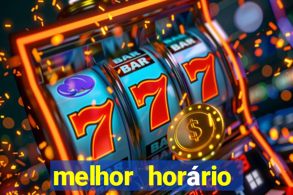 melhor horário para jogar fortune tiger