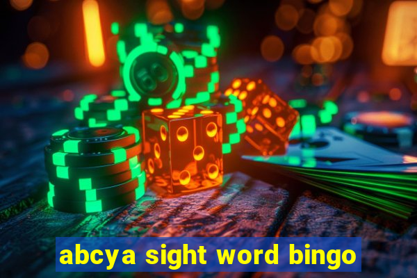 abcya sight word bingo