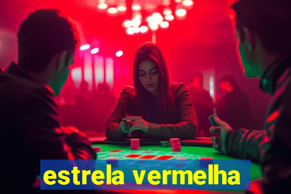 estrela vermelha