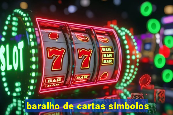 baralho de cartas simbolos