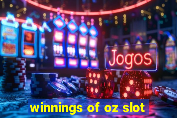 winnings of oz slot