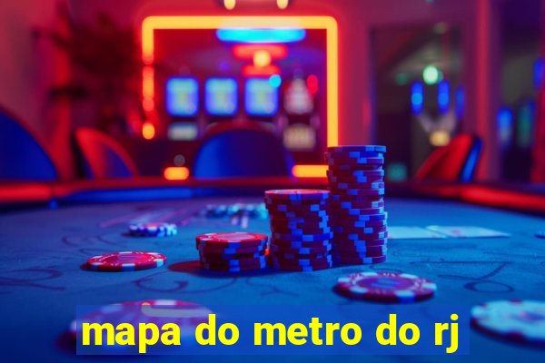 mapa do metro do rj