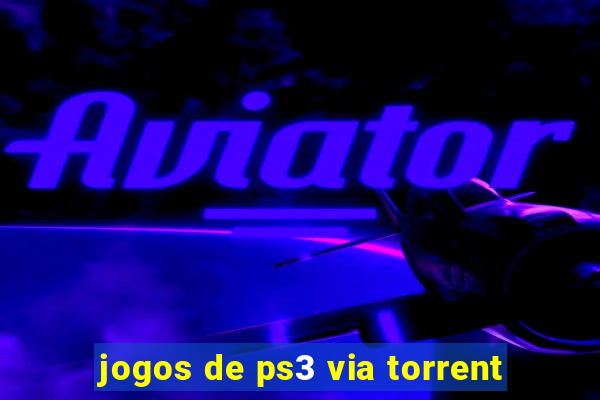 jogos de ps3 via torrent