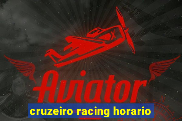 cruzeiro racing horario