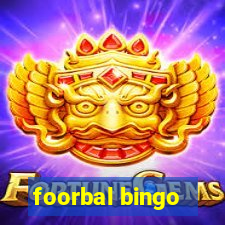 foorbal bingo