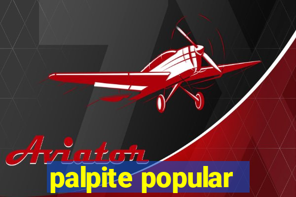 palpite popular