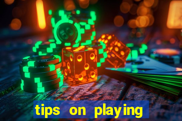 tips on playing slot machines