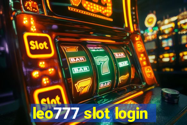 leo777 slot login