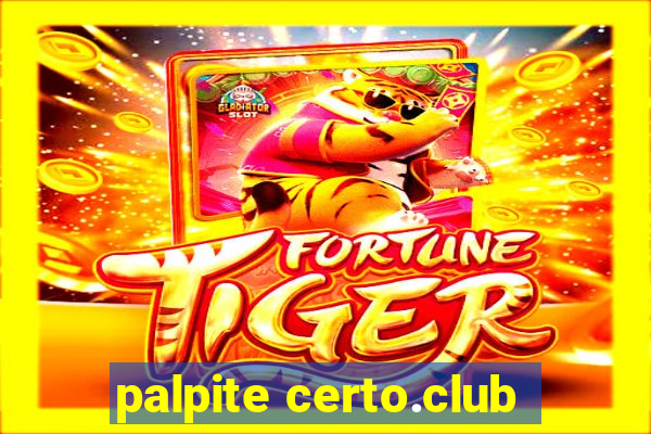 palpite certo.club