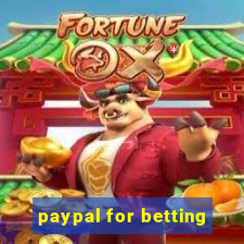 paypal for betting