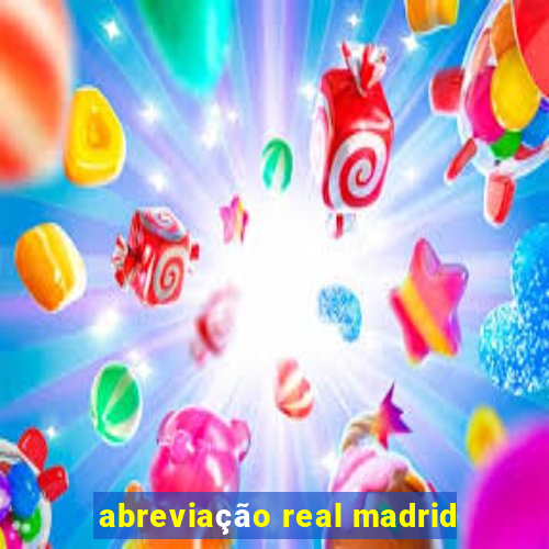 abreviação real madrid