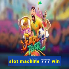 slot machine 777 win