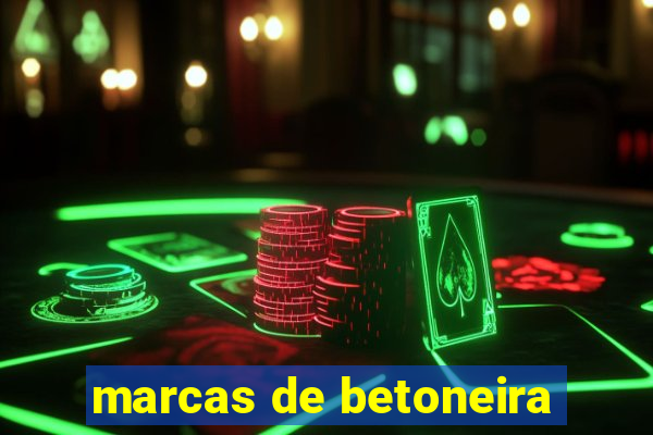 marcas de betoneira