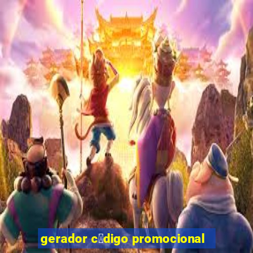 gerador c贸digo promocional