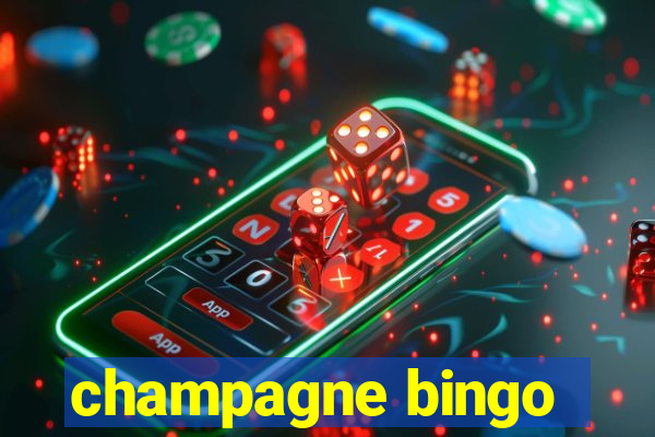 champagne bingo