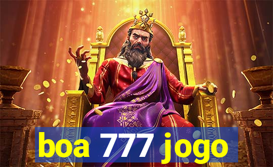 boa 777 jogo