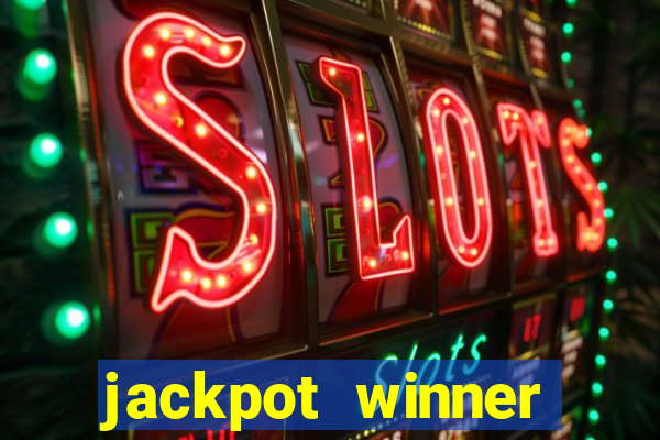 jackpot winner casino slot