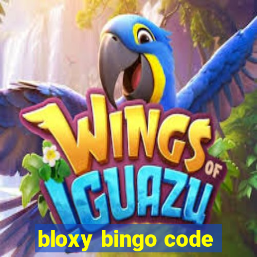 bloxy bingo code