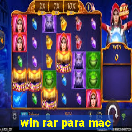 win rar para mac