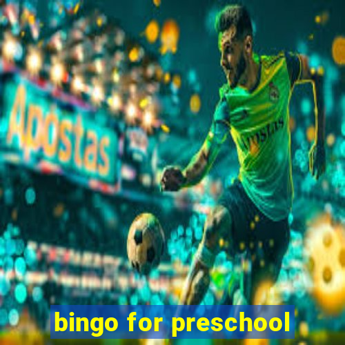 bingo for preschool